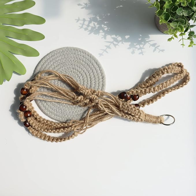 Macrame Plant Hanger Indoor Hanging - Image 4