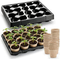 3.15 Inch Peat Pots 100 Pcs by RooTrimmer