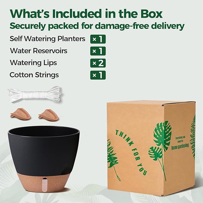 T4U 12 Inch Self Watering Pot - Image 8