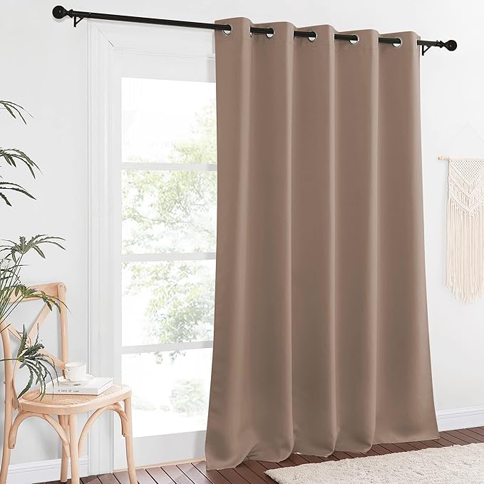 NICETOWN Patio Blackout Curtain Panels by NICETOWN