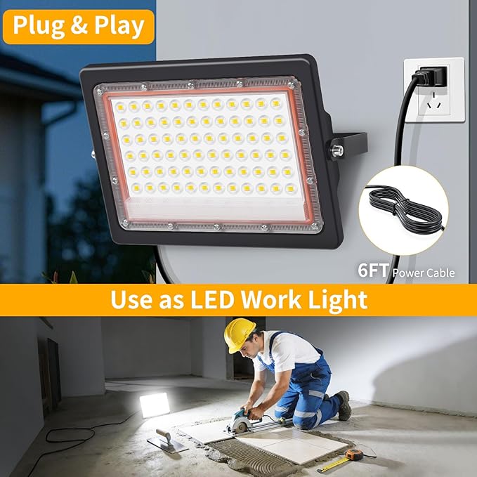 60W LED Flood Light Outdoor - Image 6
