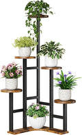 Corner Plant Stand Indoor, 6 Tiered Corner Plant Shelf Flower Stand by Yzosvki