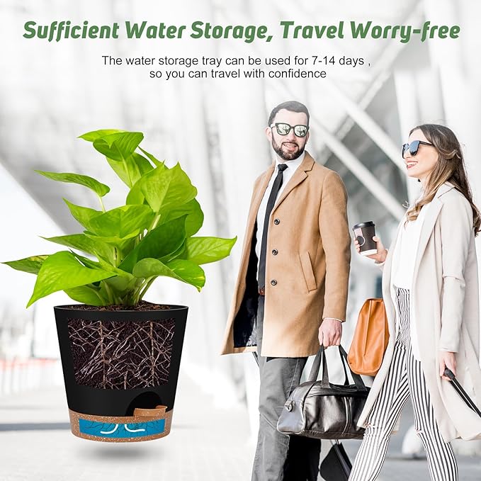 Indoor Self Watering Planters - Image 6