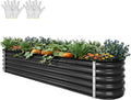 YITAHOME 17" Tall 9 in 1 Large Raised Garden Bed Kit, Outdoor Above Ground by YITAHOME