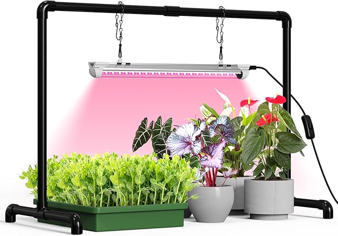 Bstrip Grow Light Stand, 1.3ft 18W Grow Light by Bstrip