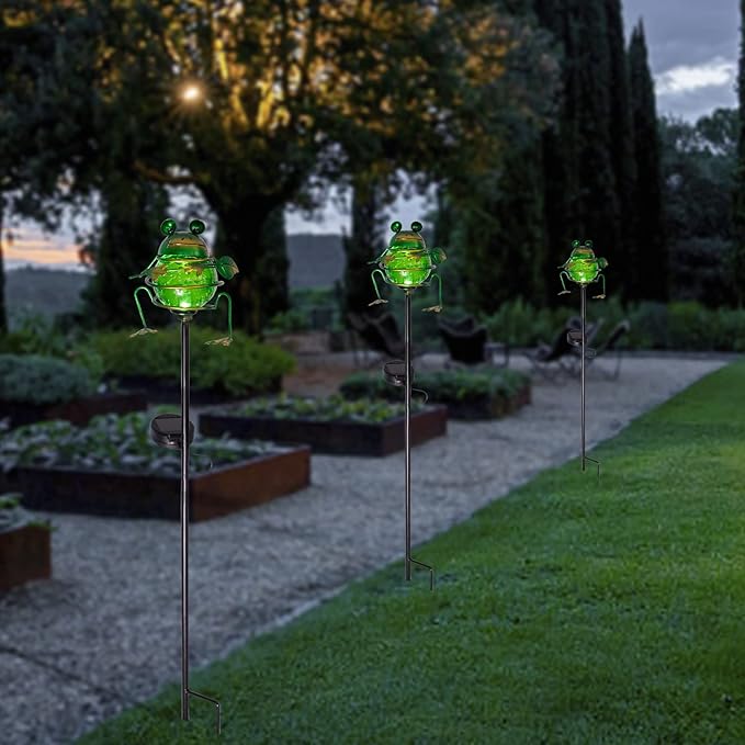 Bshine Solar Frog Garden Lights Outdoor - Image 5