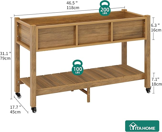 YITAHOME Raised Garden Bed HDPE - Image 7