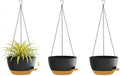 Hanging Planters, Matte Plastic Planters by Unknown