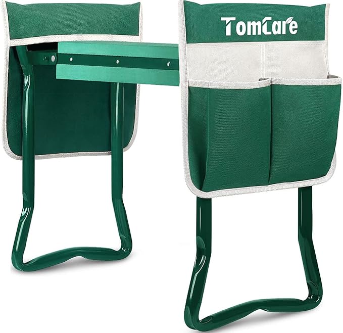 TomCare Upgraded Garden Kneeler Seat Widen Soft Kneeling Pad Garden Stools by TomCare