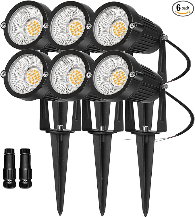 Low Voltage Landscape Lights Outdoor: 7W 700LM LED Landscape Lighting by REEGOLD