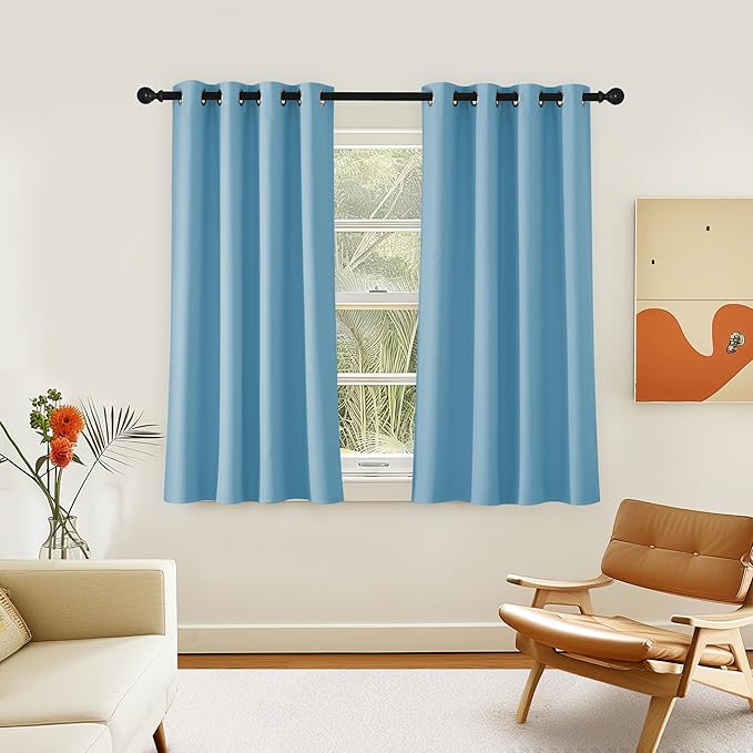 NICETOWN Room Darkening Short Curtain 54 inches Long by NICETOWN