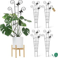 COOMIN 30'' Monstera Plant Support Outdoor, Metal Expandable Plant Supports by COOMIN