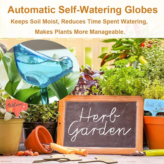 Plant Self-Watering Bulbs, Flower Automatic Watering Drip Irrigation Device - Image 3