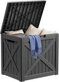 DRATO 32 Gallon Deck Box X pattern, Outdoor Storage Box by DRATOprovidesawarmandcozy