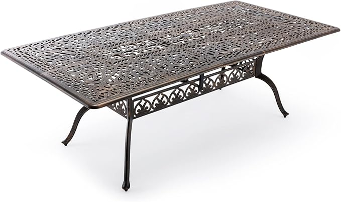 Outdoor Patio Dining Table by Attliahome