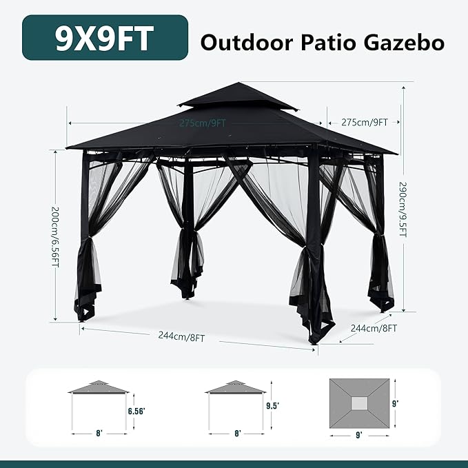 MASTERCANOPY Outdoor Garden Gazebo - Image 2