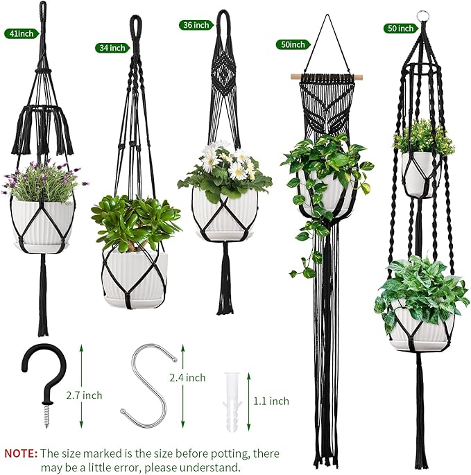 Macrame Plant Hangers - Image 6