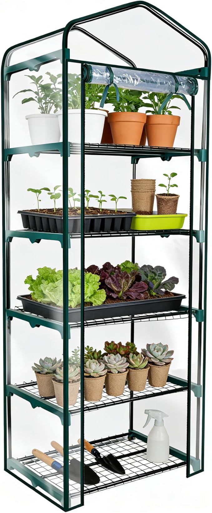 Worth Garden 5 Tier Mini Greenhouse by WORTH