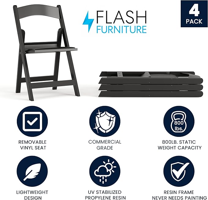 Flash Furniture Hercules Series Folding Chairs - Image 4