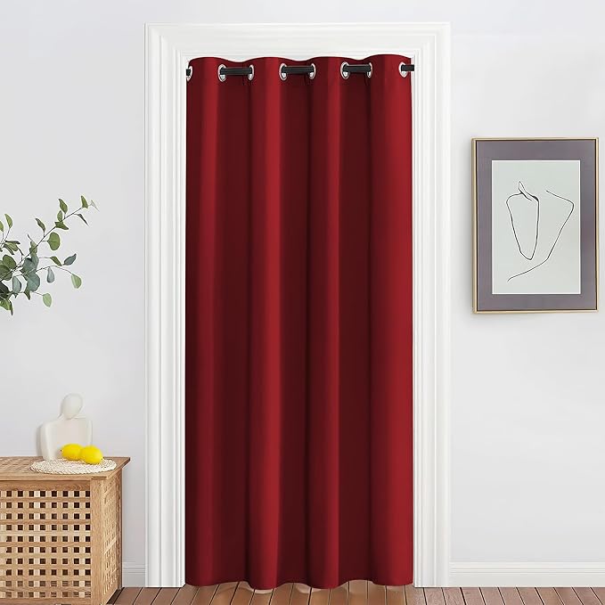 NICETOWN Blackout Doorway Curtain Drape 78 inch Long by NICETOWN