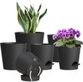 7/6.5/6/5.5/5/4 inch Self Watering Pots by WSMKSZ