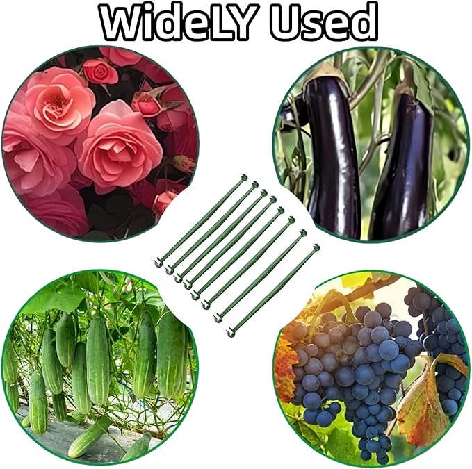 100Pcs Stake Arms for Tomato Cage, 11.8 inch Tomato Stake Connectors, - Image 4