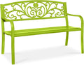 Best Choice Products Outdoor Bench Steel Garden Patio Porch Furniture by BestChoiceProducts