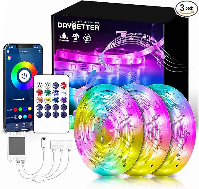 DAYBETTER Led Strip Lights Waterproof, Smart Outdoor Lights, Led Light Strips by DAYBETTER