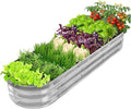 GADI 67-Inch Galvanized Raised Garden Bed, Metal Planter Box by GADI