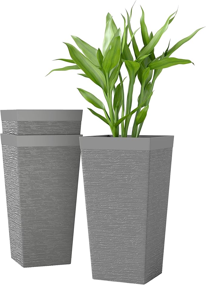 Outsunny 22.8 Inch Tall Planters by Outsunny