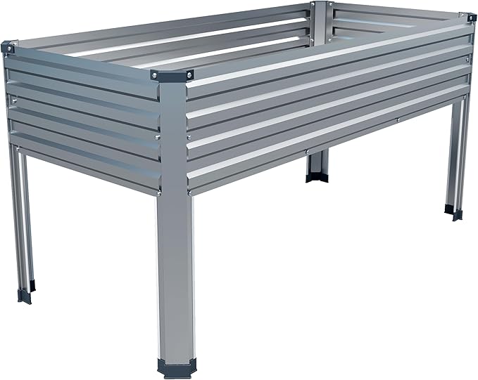 Galvanized Raised Garden Bed by DIIYIV