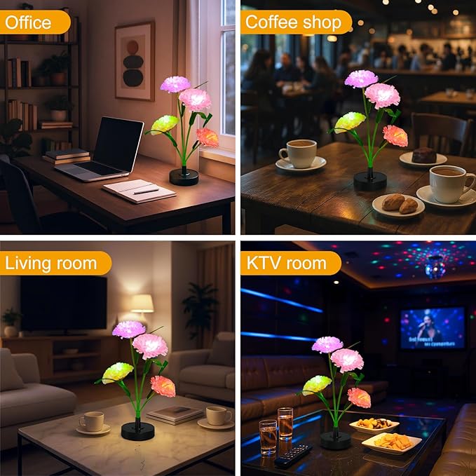 Upgraded Solar Garden Lights, 4 Pack Outdoor Solar Lights, New Round Panel - Image 2