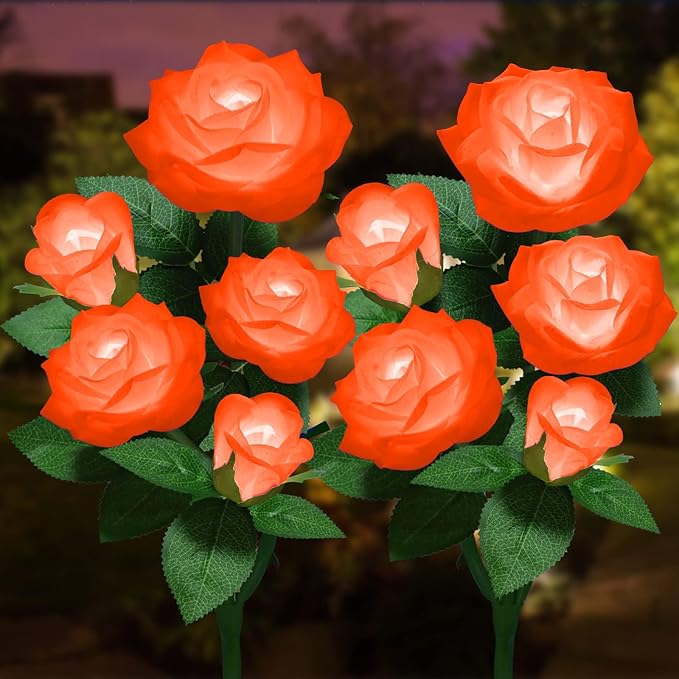 Solar Flower Lights Outdoor by LightYourLife