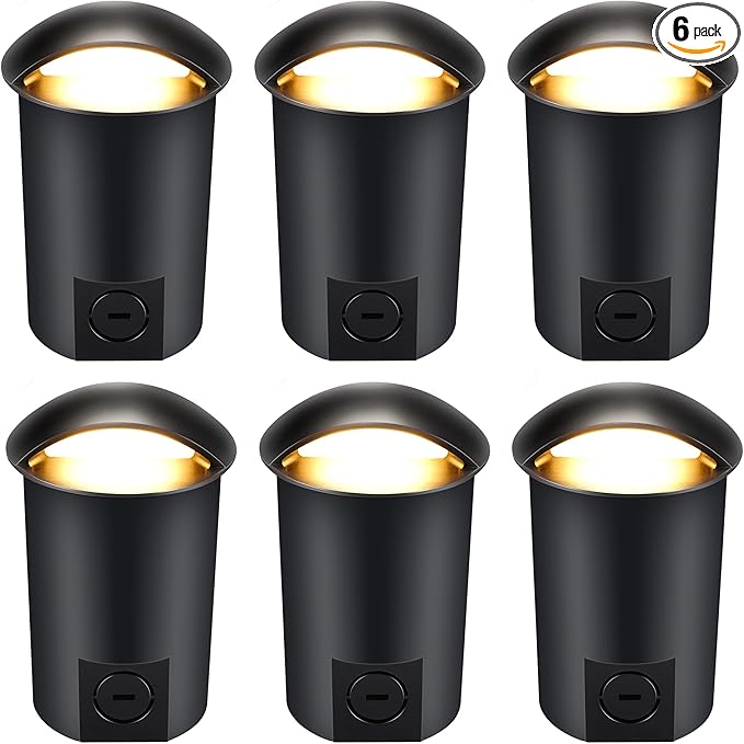 CLOUDY BAY 5W Well Lights Low Voltage Landscape Lighting, 12V-24V Waterproof by CLOUDYBAY
