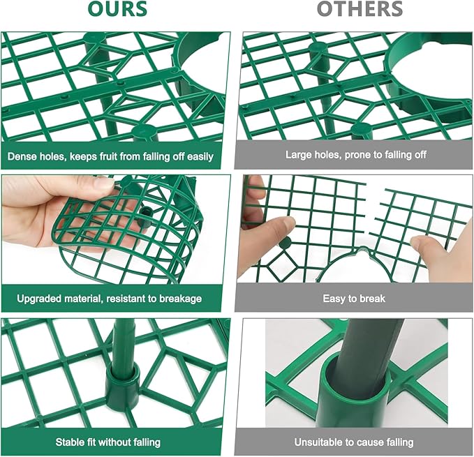 10 Pack Strawberry Plant Support, Strawberry Planting Stand, Keeping Strawberry - Image 4