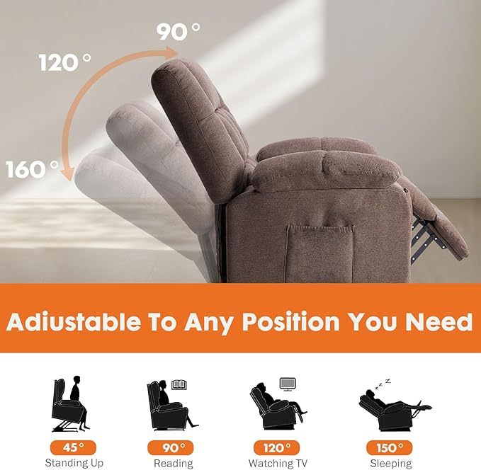 Sweetcrispy Power Lift Recliner Chair - Image 4