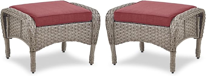 Belord Outdoor Ottomans for Patio Foot Rest by Belord