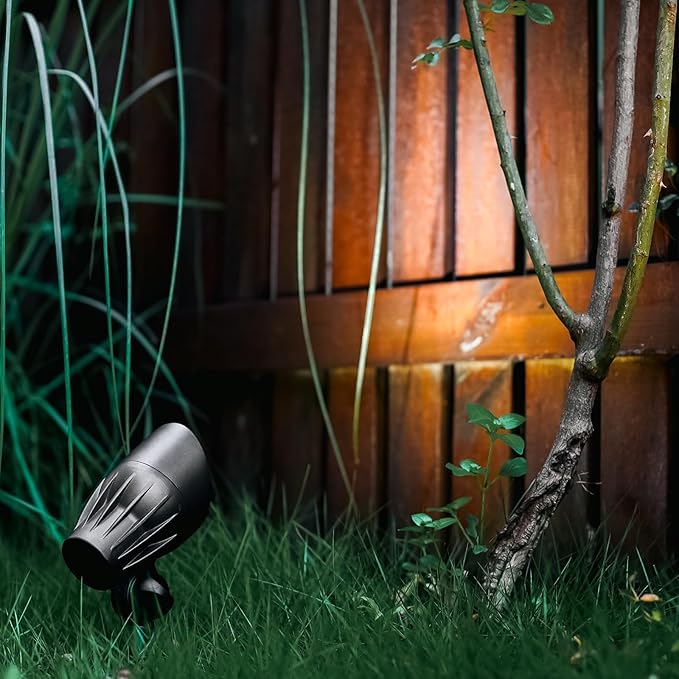 Malibu Landscape Lighting Outdoor 50W Spotlight Waterproof Halogen Floodlight - Image 8
