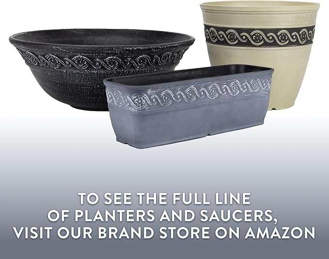 Classic Home and Garden Corinthian Shallow Planter - Image 7