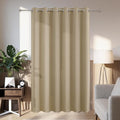 Joydeco Blackout Patio Sliding Door Curtains 96 Inches Long, Grommet Privacy by JOYDECO