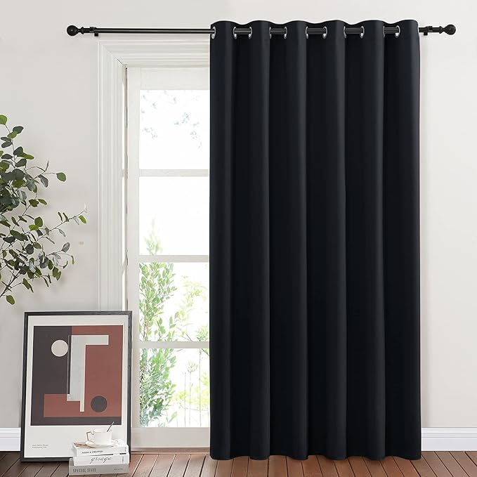 NICETOWN Blackout Curtain for Sliding Door, Patio Door Curtains, Thermal - Image 8