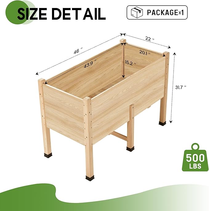 AMERLIFE 4x2 Ft Raised Garden Bed - Image 6
