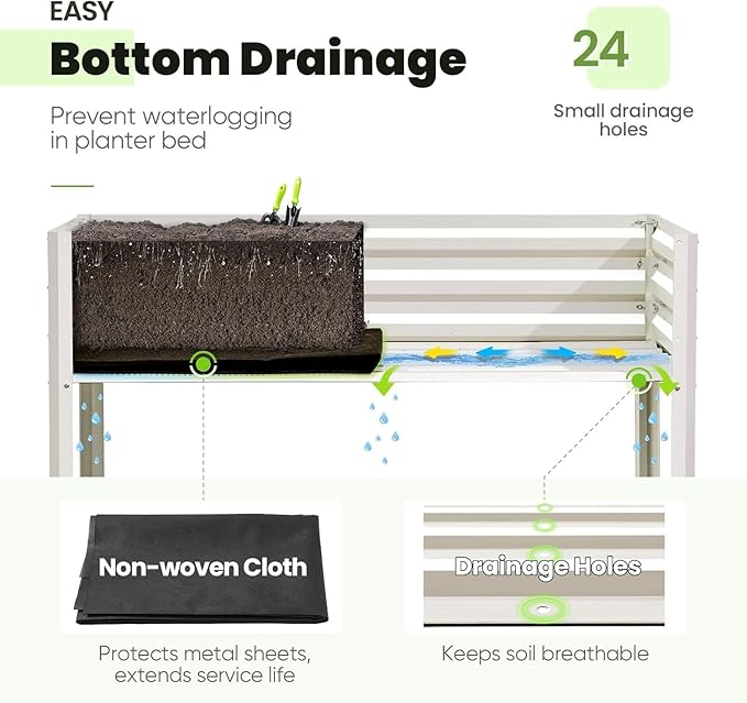 KING BIRD Raised Garden Bed - Image 4