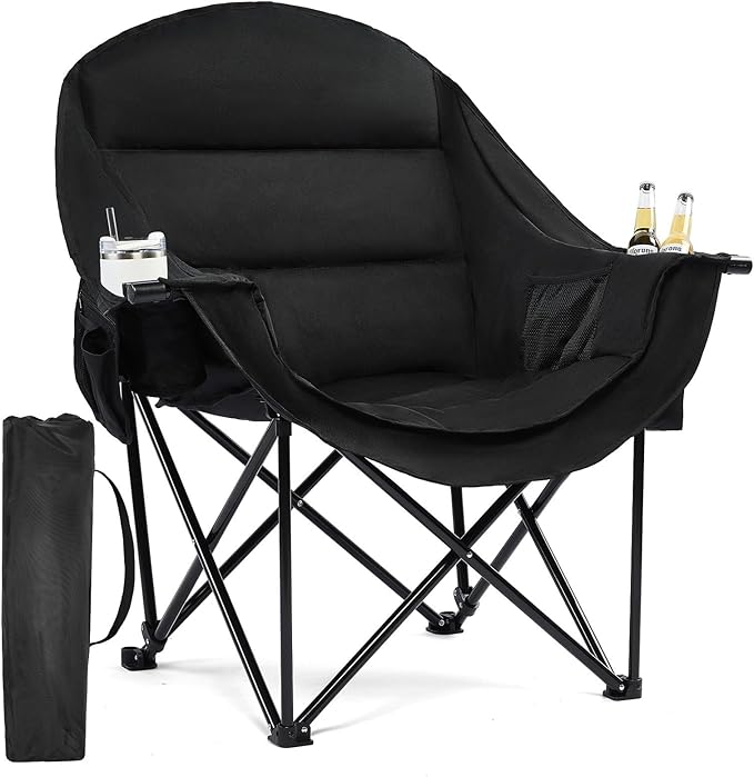 Oversized Camping Chairs for Adults by PUVASIA