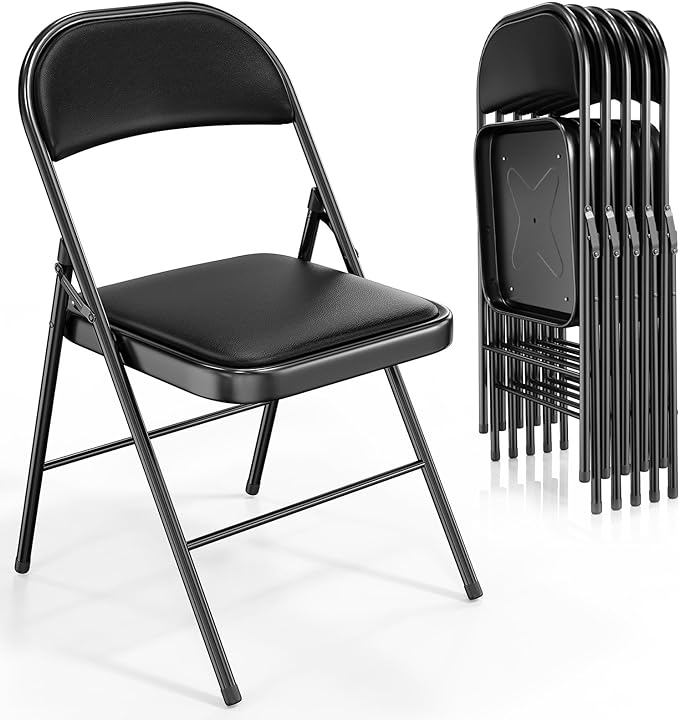 VINGLI 6 Pack Folding Chairs by VINGLI