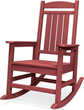 SERWALL Oversized Outdoor Rocking Chair, All-Weather Patio Rocking Chair by SERWALL