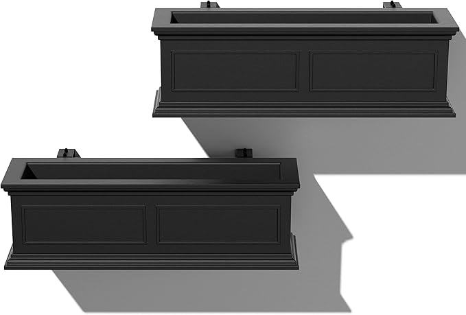 Veradek Brixton Series Plastic Railing Planter by VeradekOutdoor