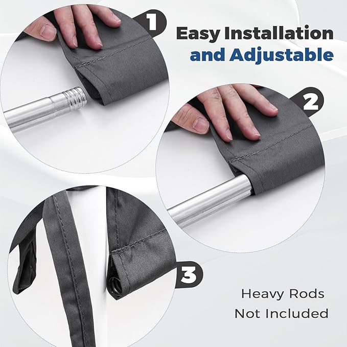 Universal Waterproof Pergola Canopy Shade Cover Replacement - Image 4