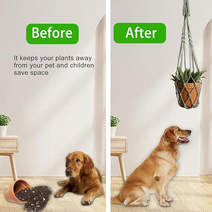 Artilady Macrame Hanging Planter - Image 7