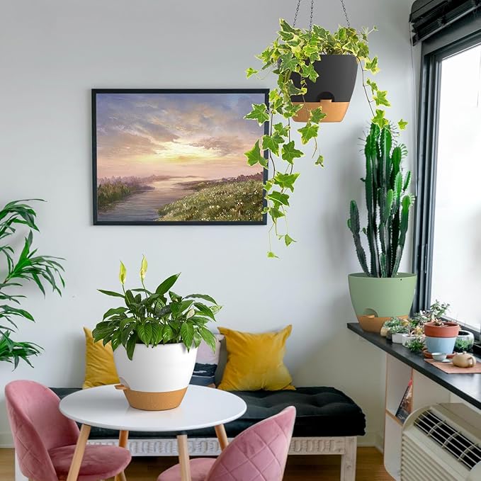 ZMTECH 12 Inch Hanging Planters - Image 6